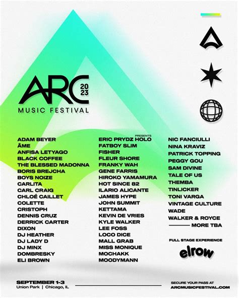 Eric Prydz's HOLO Tops Mighty 2023 ARC Music Festival Lineup - EDM.com ...