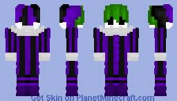 Purple Jester Minecraft Skin