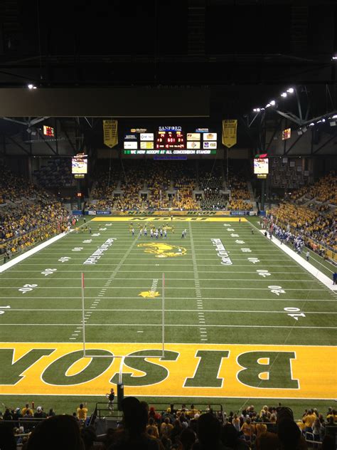 NDSU Bison game My nephew played for the Bison Football team | Bison ...