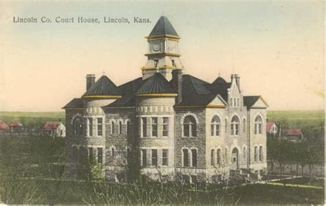 Lincoln County Courthouse (Lincoln, KS) - Built 1900 (Architect C.W ...