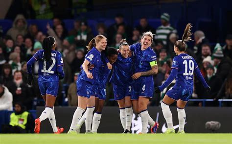 Chelsea ease past Celtic in Women's Champions League to seal quarter ...