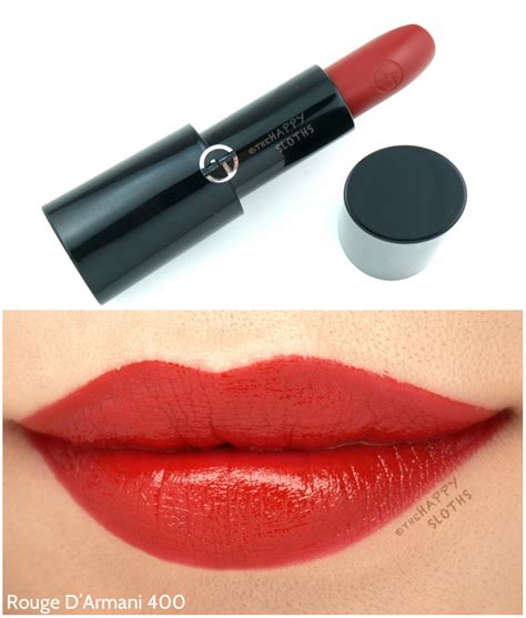 Giorgio Armani The "400" Red in Four Ways: Review and Swatches | The ...