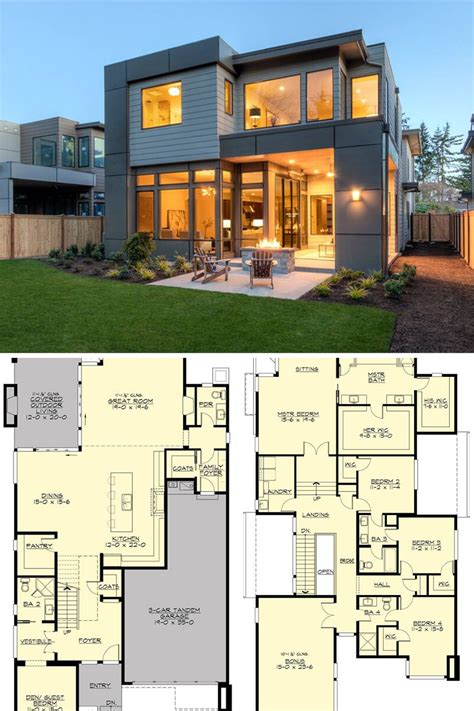 Modern House Floor Plans: Design Ideas And Tips - House Plans