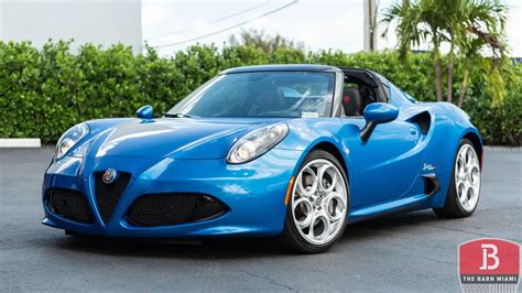 Alfa Romeo 4C Spider Market - CLASSIC.COM