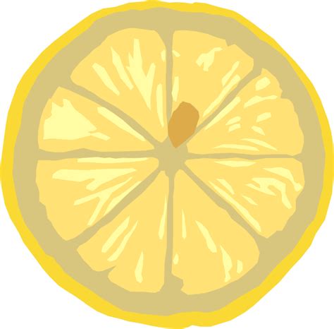 Lemon slice (100740) Free SVG Download / 4 Vector