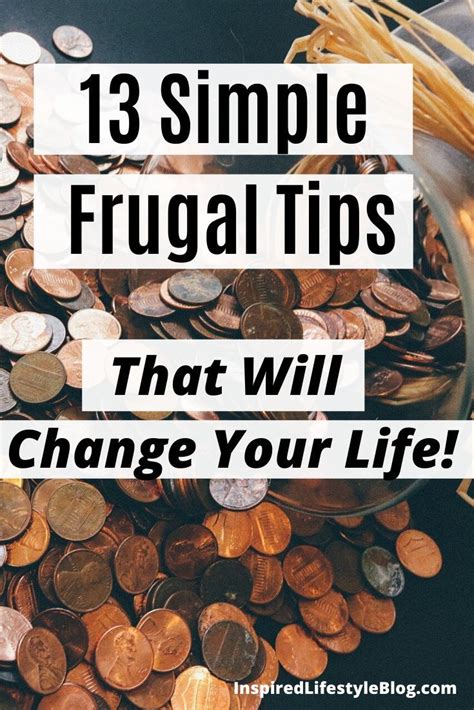 13 Simple Frugal Tips - | Frugal tips, Frugal, Frugal living tips