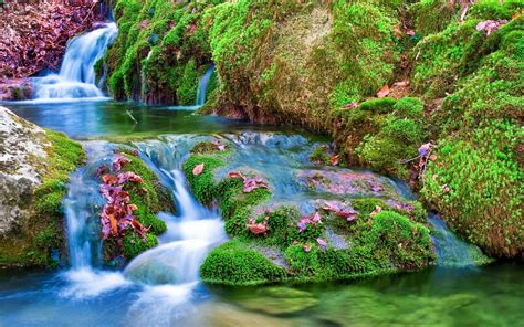 Waterfall Nature Wallpapers - Top Free Waterfall Nature Backgrounds ...