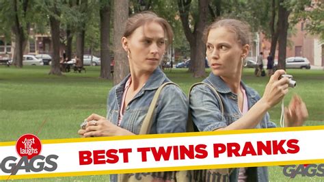 Best Twins Pranks - Best of Just for Laughs Gags - Top Funny Pranks