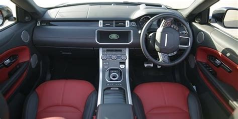 Range Rover Evoque Convertible interior 600