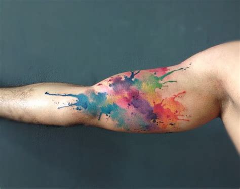 Watercolor tattoo - Take a look at these 35 Artistic Watercolor Tattoo ...