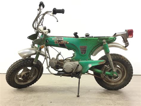 Lot - Vintage 1970 Honda Trail 70 Mini Bike