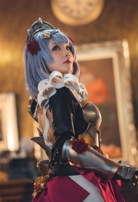 Genshin Impact Noelle Cosplay Character Stand Figure Acrylic Model ...