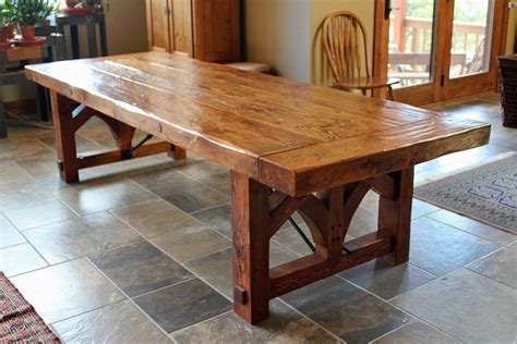 how to make a farmhouse dining room table - inflightshutdown