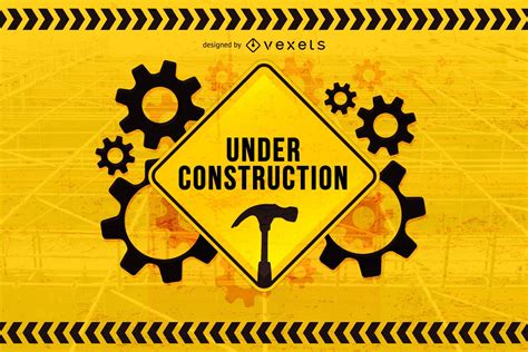 Under Construction Background Vector Download