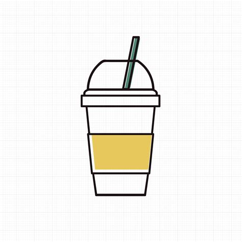 Vector of cold drink cup icon - Download Free Vectors, Clipart Graphics ...