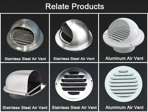 Hvac Exterior Wall Vent Covers Round Adjustable Air Vent - Buy Exterior ...