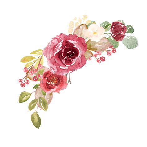 Watercolor Flowers Png File | Best Flower Site