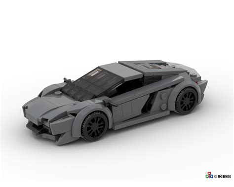 LEGO MOC lamborghini aventador by RGB900 | Rebrickable - Build with LEGO