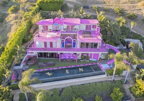 Barbie's dream house in Malibu and is available for rent in Airbnb