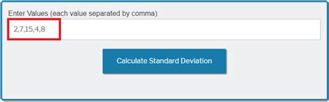 Standard Deviation Calculator – Exploring Finance