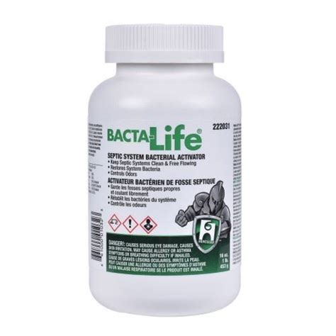 Hercules 1 lbs. Bacta-Life Septic System Bacterial Activator, 222031 ...