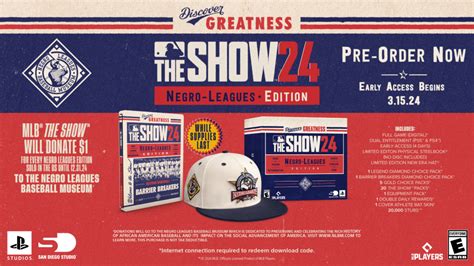 MLB® The Show™ - “Printed History” MLB The Show 24 presents the Negro ...