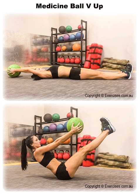 Medicine Ball V Up | Quick 1:14 Min Expert Exercise Video