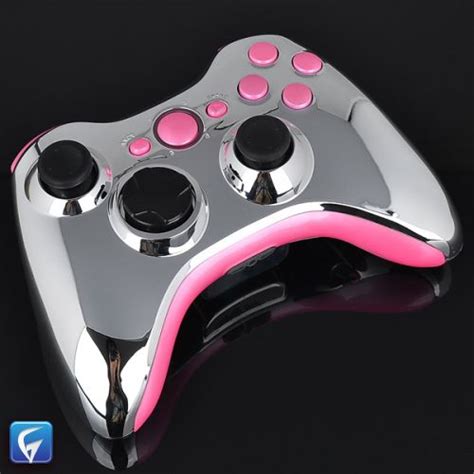 chrome & pink xbox controller. YES PLEASE Xbox 360 Games, Geek Games ...