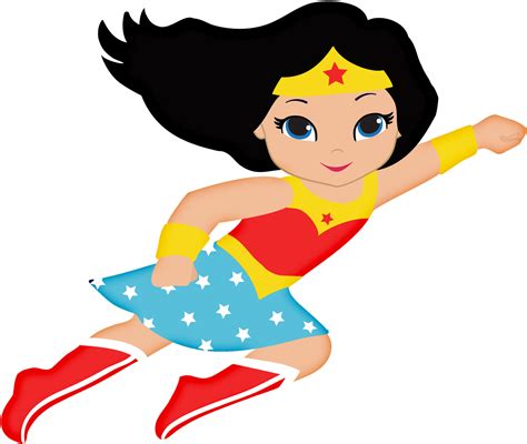 Wonder Woman Baby Clipart. - Oh My Fiesta! for Geeks