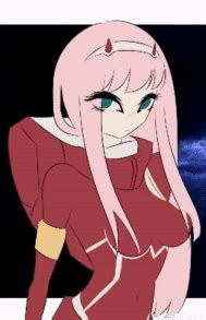 Zero Two GIFs from Darling in the Franxx anime | USAGIF.com