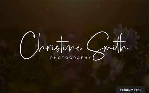 Photography Logo Fonts