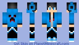 Shade Blue Boy Skin Minecraft Skin