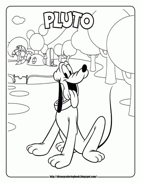 Free Free Printable Coloring Pages Mickey Mouse Clubhouse, Download ...