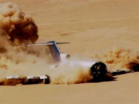 Boeing 727 Crash Test in Sonoran Desert