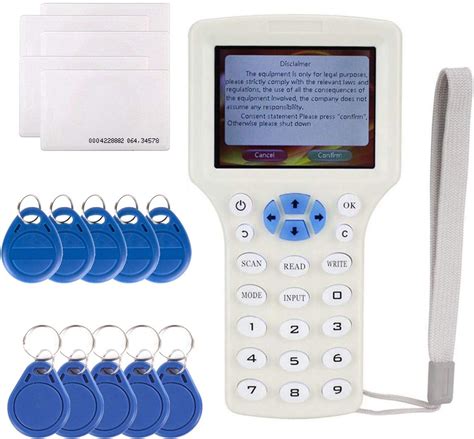 Uhppote - Handheld Rfid Nfc Card Copier Reader Writer Duplicator 10 ...