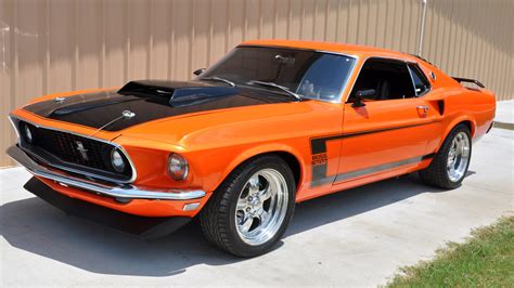 Grabber Orange 1969 Ford Mustang