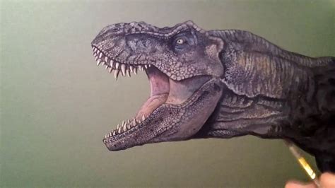 How To Draw T Rex From Jurassic World