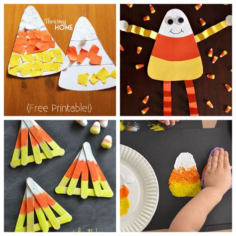 Fun Candy Corn Crafts for Kids - The Activity Mom