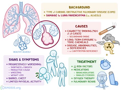 Emphysema: What Is It, Difference From COPD, and More | Osmosis