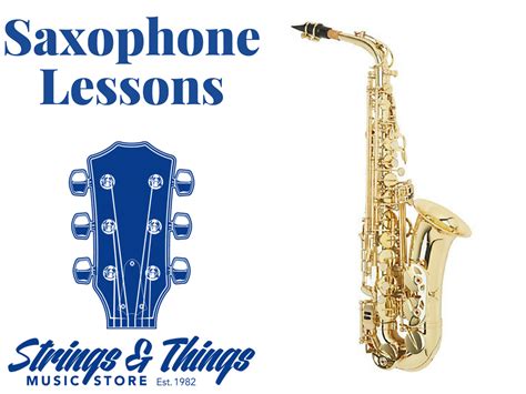 Saxophone Lessons – Strings and Things Music Store