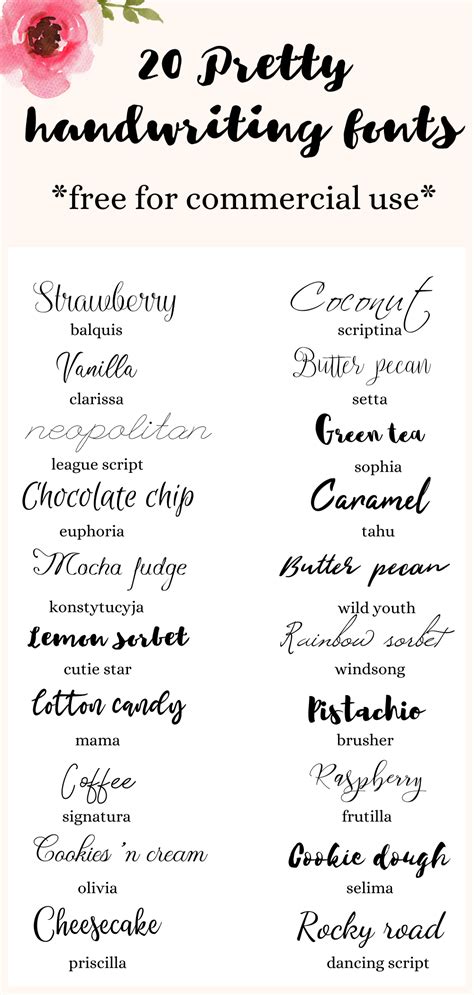 Free fonts handwriting – Artofit