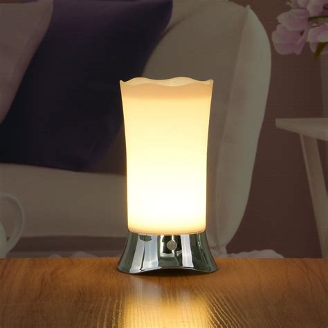 ZEEFO Table Lamps Indoor Motion Sensor LED Night Light - Portable Retro ...