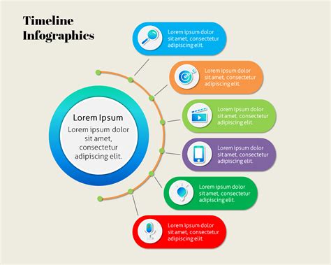 Powerpoint Timeline Infographic Templates - Visual Contenting