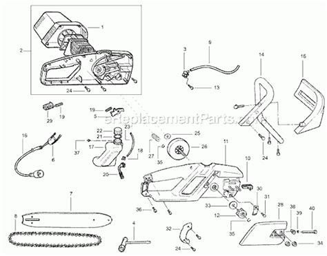 Chicago 14 Electric Chainsaw Parts | Reviewmotors.co