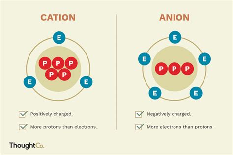 The Difference Between a Cation and an Anion