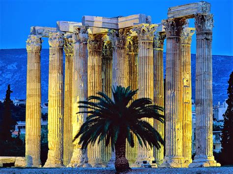 5-five-5: Temple of Olympian Zeus (Athens - Greece)