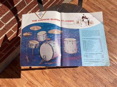 1967 Ludwig Drum & Percussion Catalog 106 Pages – Drugan's Drums & Guitars