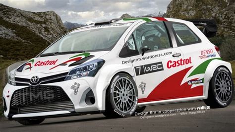 Upcoming Toyota Yaris WRC Might Look Like This - autoevolution