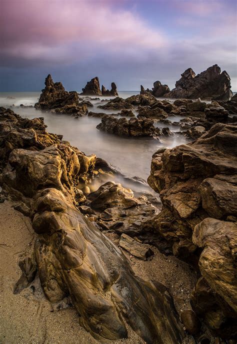 Rocky Southern California Beach 5 Photograph by Larry Marshall