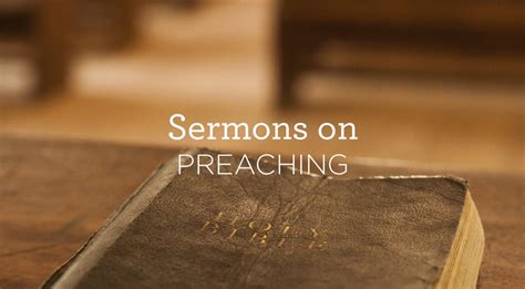 5 Sermons on Preaching